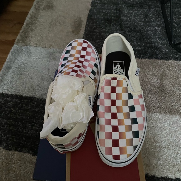 Vans Multi Checkerboard Sneakers - Picture 2 of 4
